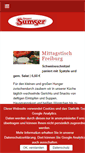 Mobile Screenshot of metzgereisumser.de